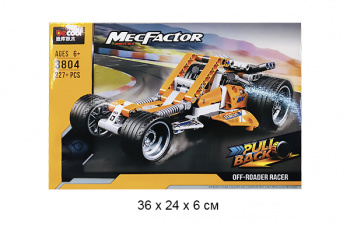 Конструктор арт. 3804 Автомобиль 227 дет. в кор.•/60 шт./ Конструктор арт. 3804 Автомобиль 227 дет. в кор.•/60 шт./