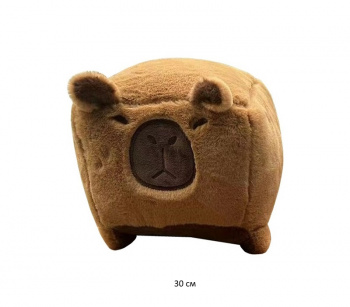 им Куб арт. 209506 Капибара коричневая 30 см в пак.